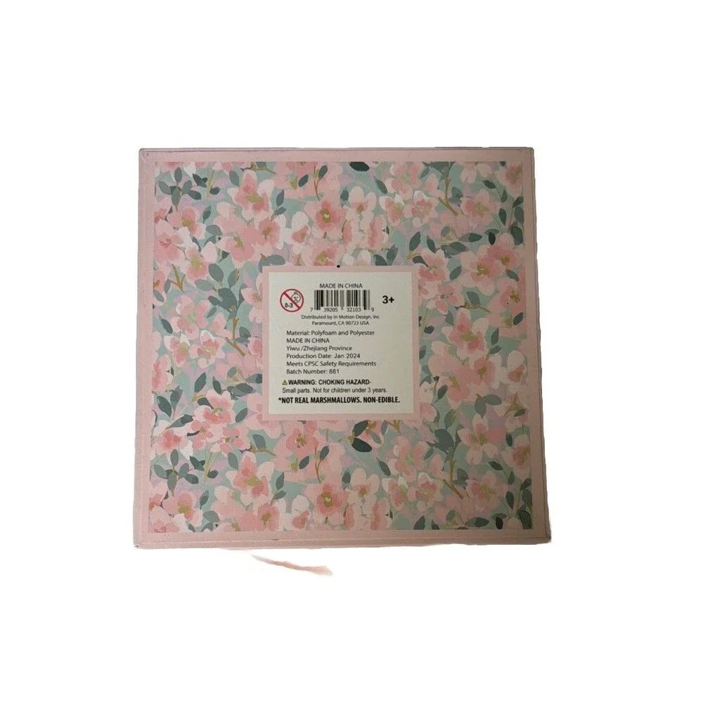 Sakura Pink Rose Flower Teddy Bear - Gift Box 10 inch Mother s Day & Birthday